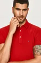 červená Tommy Hilfiger - Polo tričko Pánsky