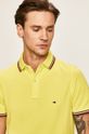 žlutá Tommy Hilfiger - Polo tričko Pánský