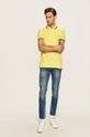 Tommy Hilfiger - Polo tričko žlutá