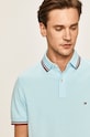 Tommy Hilfiger - Polo MW0MW13080 niebieski MW0MW13080
