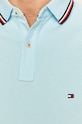 Tommy Hilfiger - Polo MW0MW13080 MW0MW13080 niebieski