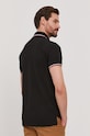 Ρούχα Tommy Hilfiger - Πόλο MW0MW13080 μαύρο