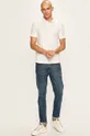 Armani Exchange - Pánske polo tričko biela