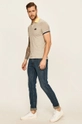 Karl Lagerfeld - Tricou Polo KL20MPL01 gri SS20