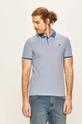 niebieski Premium by Jack&Jones - Polo Męski