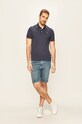 Premium by Jack&Jones - Polo 12169064 granatowy AA00