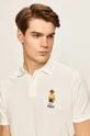 biela Polo Ralph Lauren - Pánske polo tričko