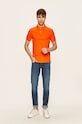 Polo Ralph Lauren - Tricou Polo 710795080025 portocaliu SS20