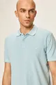 modrá Wrangler - Polo tričko Pánsky