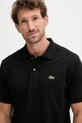 Lacoste - Тениска с яка черен L1212....