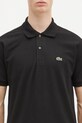 Lacoste - Тениска с яка черен L1212....