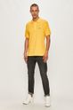 Lacoste - Polo tričko žltá