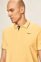 žltá Pepe Jeans - Polo tričko Lucas