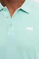 Helly Hansen polo de bumbac 33980 turcoaz