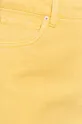 žltá Vero Moda - Rifľová sukňa