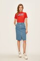 Lee - Rifľová sukňa L38PKEGU modrá SS20
