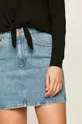 niebieski Wrangler - Spódnica jeansowa