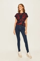 Desigual - Jeansy 20SWDD43 granatowy