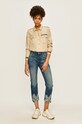 Desigual - Jeansi Hawibis 20SWDD30 albastru SS20