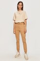 Tally Weijl - Spodnie SPACOPEONE beżowy SS20
