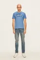 Levi's - Jeansy 502 Taper fioletowy