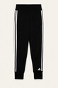 adidas Performance - Pantaloni copii 128-170 cm DV0318 tricotaj negru DV0318