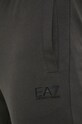 EA7 Emporio Armani pantaloni de trening din bumbac maro 8NPP52.PJ05Z