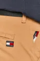 brązowy Tommy Jeans - Spodnie DM0DM07816