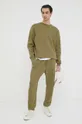 G-Star Raw spodnie dresowe zielony