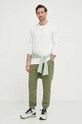 G-Star pantaloni de trening D15653.C235 verde SS25