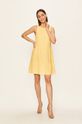 Vero Moda - Sukienka żółty