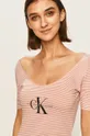 różowy Calvin Klein Jeans - Sukienka J20J213699