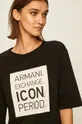 čierna Armani Exchange - Šaty