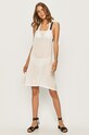 Calvin Klein - Plážové šaty KW0KW01010 bílá SS20