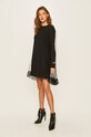 Red Valentino - Šaty TR3MJ03L4WY čierna SS20