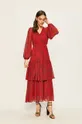 červená Šaty Vero Moda 10232330 Dámsky