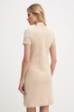 Odzież Lacoste sukienka EF5473 beżowy