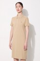 Šaty Lacoste béžová EF5473