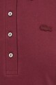Lacoste sukienka EF5473 bordowy