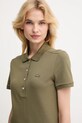Lacoste sukienka zielony EF5473