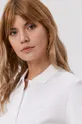 white Lacoste dress