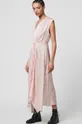 ružová AllSaints - Šaty Tate Masala Dress
