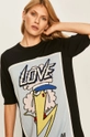 čierna Love Moschino - Šaty