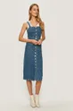 AllSaints - Джинсове плаття блакитний