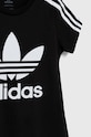Dziewczynka adidas Originals sukienka dziecięca FM5653 czarny