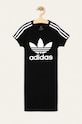adidas Originals sukienka dziecięca czarny FM5653