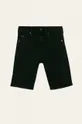 čierna G-Star Raw - Detské krátke nohavice 140-176 cm Chlapčenský