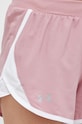 Under Armour szorty do biegania Fly-By 2.0 różowy 1350196
