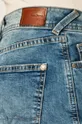 modrá Pepe Jeans - Rifľové krátke nohavice Poppy