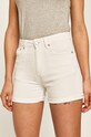 Pepe Jeans - Šortky Archive s elastanom biela PL800848TA2